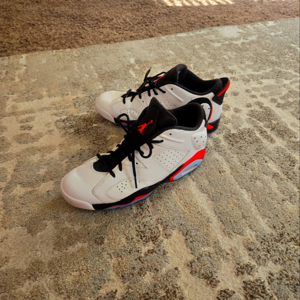 Jordan 6 Retro Low Golf White Infrared